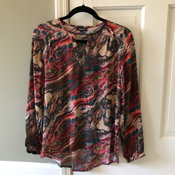 Tolani XS silk high low top - Picture 1 of 1